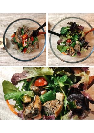 朝食、ランチに好きなパンでサラダサンド★-レシピのメイン写真