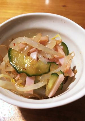 もやしの消費に！簡単~中華風サラダ♪-レシピのメイン写真