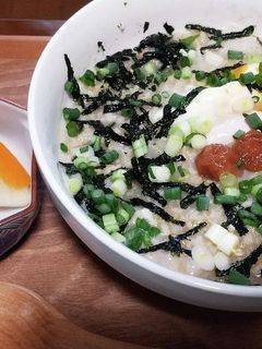 即席お吸い物で超簡単♪オートミール粥♪-レシピのメイン写真