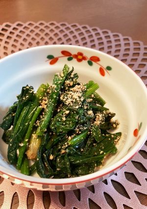 シロさんのほうれん草のごま和え-レシピのメイン写真