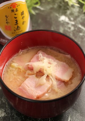 簡単！きゃべつ豚汁　じゅーしーベーコン　-レシピのメイン写真