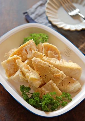 たけのこの粉チーズ炒め【作り置き】-レシピのメイン写真
