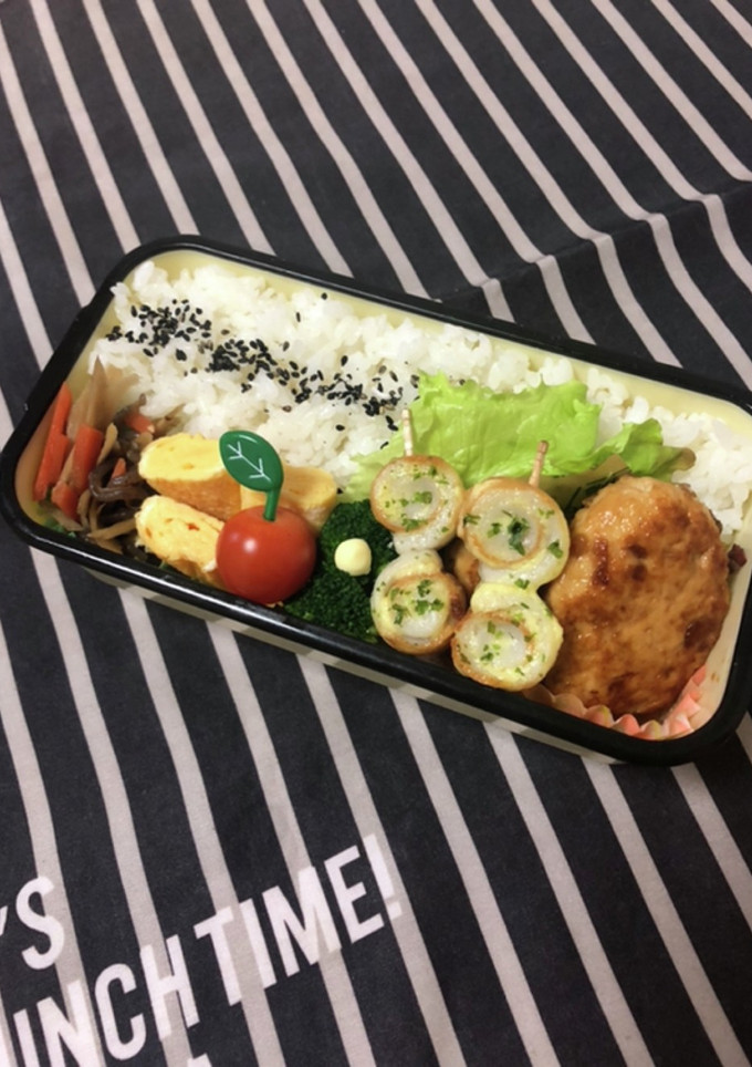 中学生弁当1/29とりつくね弁当-レシピのメイン写真