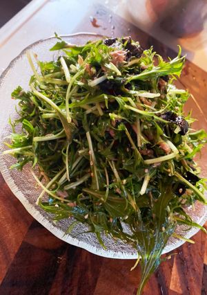 しんなりシャキシャキ無限水菜-レシピのメイン写真
