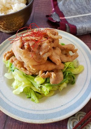 包丁不要！うま辛豚キャベツ-レシピのメイン写真