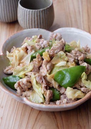 簡単♪豚肉のみそ炒め-レシピのメイン写真