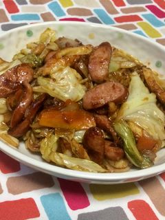 超簡単☆旨味堪能!やみつきあげ玉焼きそば-レシピのメイン写真