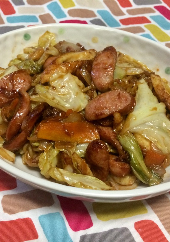 超簡単☆旨味堪能！やみつきあげ玉焼きそば-レシピのメイン写真