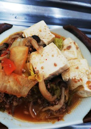 冬にあったか白菜と豆腐の甘辛煮-レシピのメイン写真