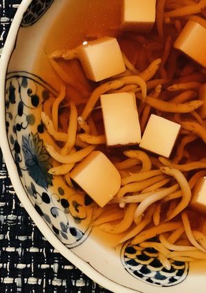シロッポ（白魚）と豆腐のすまし汁-レシピのメイン写真