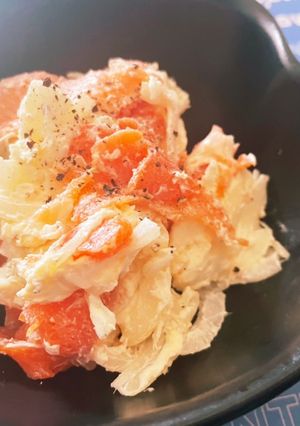 スモークサーモンのオニオンクリチ和え!-レシピのメイン写真