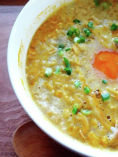 レンジで簡単!オートミールのカレー粥-レシピのメイン写真