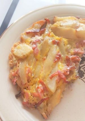 菊芋を使った和風なスパニッシュオムレツ-レシピのメイン写真