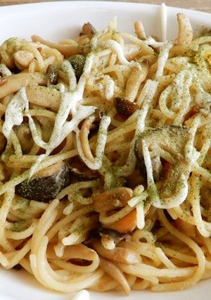 きのこしょう油麹と豆乳マヨのスパゲティ-レシピのメイン写真