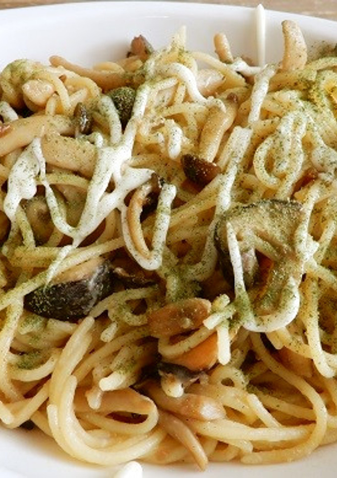 きのこしょう油麹と豆乳マヨのスパゲティ-レシピのメイン写真