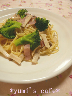 ブロッコリーとベーコンのあっさりパスタ♡-レシピのメイン写真