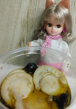 リカちゃん♡ボイル帆立オリーブオイル漬け-レシピのメイン写真