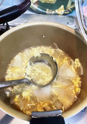 大根と生姜のあんかけ卵とじスープ-レシピのメイン写真