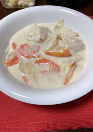 とろけるカブと鶏肉のクリーム煮-レシピのメイン写真