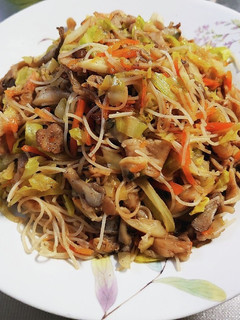 野菜たっぷり海鮮焼きビーフン-レシピのメイン写真