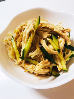 ポン酢で作る♪鶏胸肉の中華和え-レシピのメイン写真