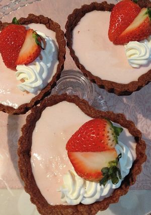 イチゴチョコレートタルト-レシピのメイン写真