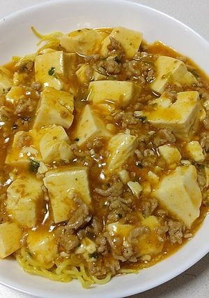カリッと麻婆豆腐焼きそば-レシピのメイン写真