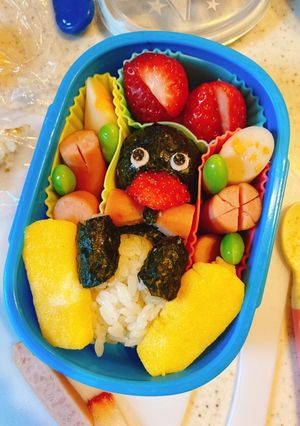 キャラ弁♪ピングー甘酸っぱいくちばし-レシピのメイン写真