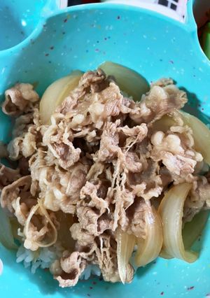 お肉やわらか☆しっかり味牛丼-レシピのメイン写真