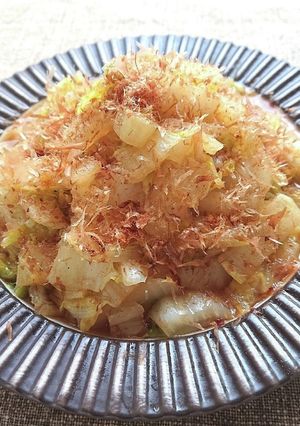 白菜だけなのに味わい深くしみじみ美味しい-レシピのメイン写真