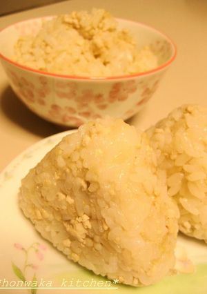 ☆鶏塩そぼろ de ご飯 ＆ おにぎり☆-レシピのメイン写真