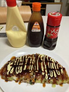 パリふわ関西風具だくさんお好み焼き-レシピのメイン写真