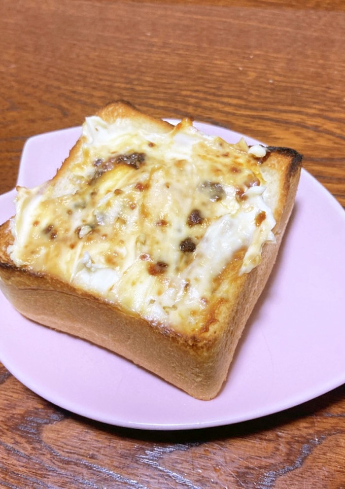 柚子味噌とクリチのトースト-レシピのメイン写真