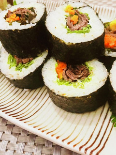 恵方巻きにも♡焼肉太巻き寿司-レシピのメイン写真