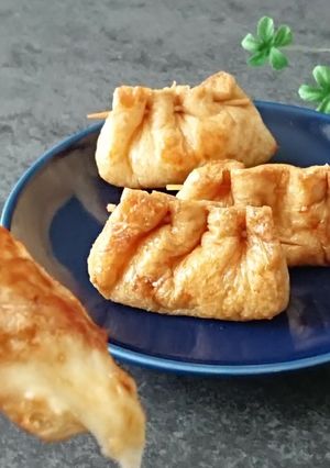 節約即席おつまみ。油あげチーズ-レシピのメイン写真