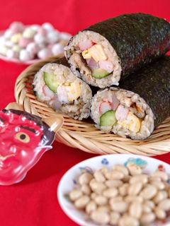 下ごしらえが少ない簡単!恵方巻き-レシピのメイン写真