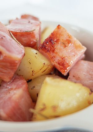 簡単!ベーコンとじゃがいものオイル煮-レシピのメイン写真