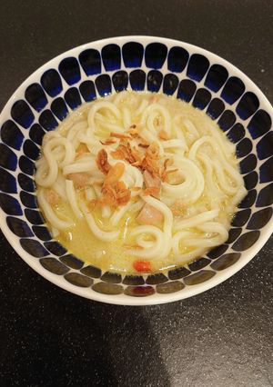 グリーンカレー　うどん　簡単　いなば　缶-レシピのメイン写真
