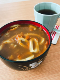 冷凍作り置きだけでカレーうどん-レシピのメイン写真