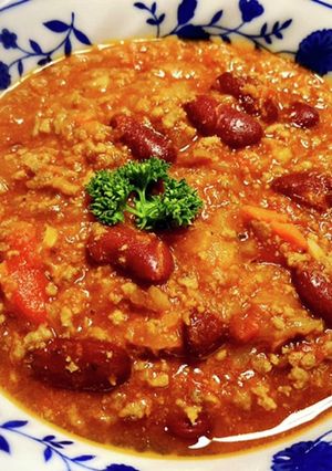 ご飯と食べるチリコンカン-レシピのメイン写真