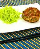 小麦アレルギー対応　野菜メンチバーグ
