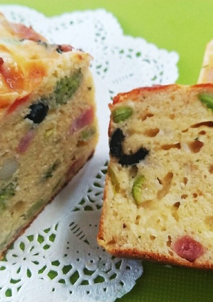 旬のお野菜たっぷりケークサレ-レシピのメイン写真