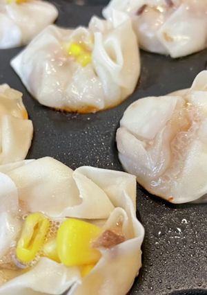 たこ焼きホットプレートde焼売-レシピのメイン写真