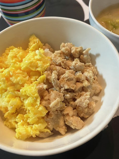 生姜入りそぼろ丼-レシピのメイン写真