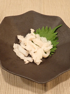 スズキ浮袋の刺身-レシピのメイン写真