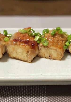 肉巻き厚揚げの照り焼き-レシピのメイン写真