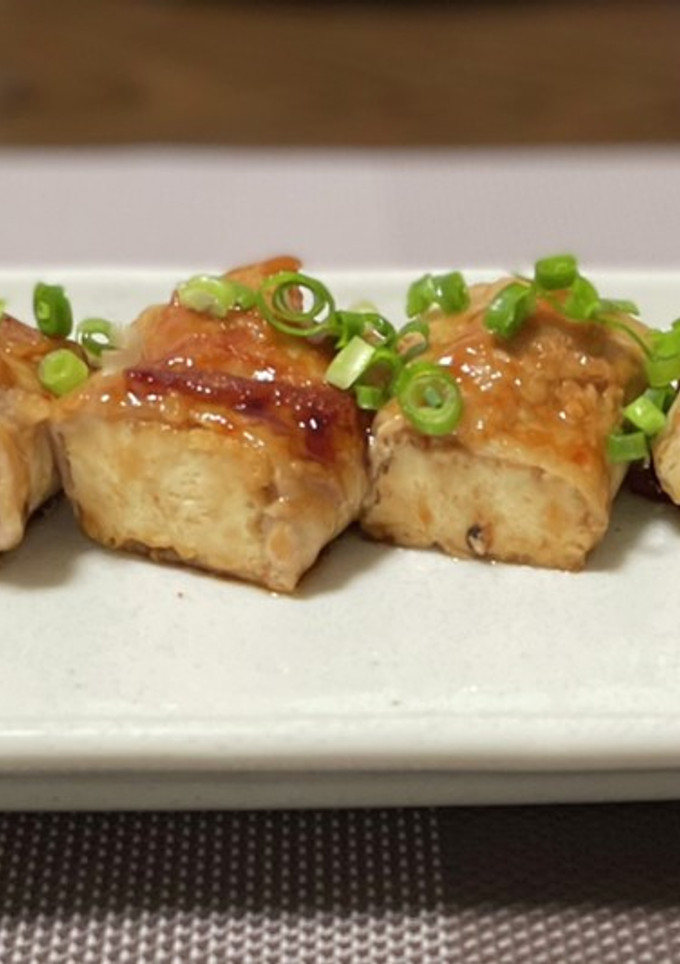 肉巻き厚揚げの照り焼き-レシピのメイン写真