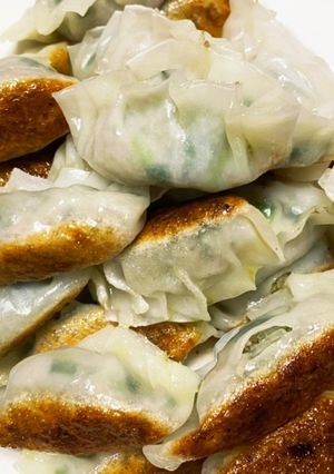 栄養満点　具３つ餃子　ニラ　春雨　豚肉　-レシピのメイン写真