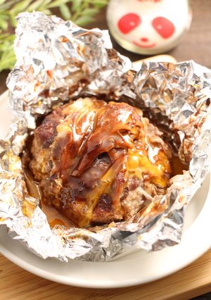 簡単！オーブン煮込みハンバーグ　-レシピのメイン写真
