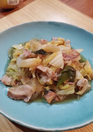 白菜と豚バラ・春雨のとろとろ煮♪白菜消費-レシピのメイン写真